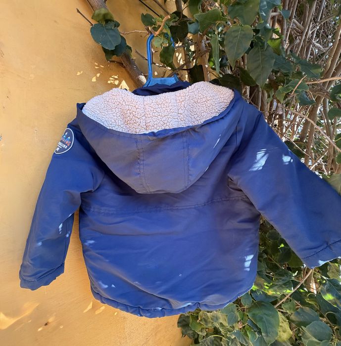 Blusão de criança com pelo