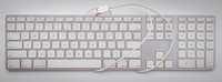 Клавіатура Apple A1243 А1314 алюминий usb hub мембранная островная