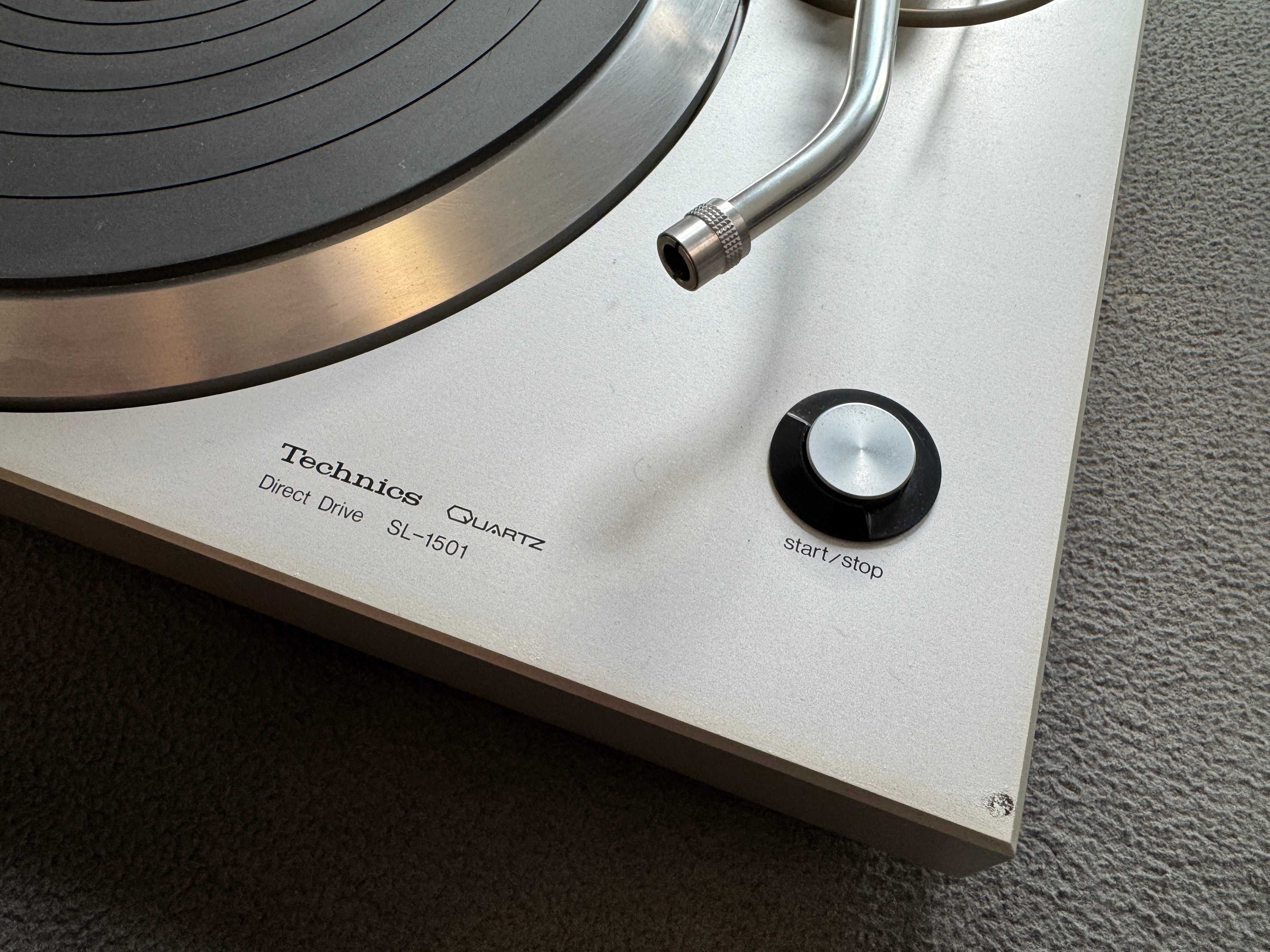 Gramofon Technics SL-1501 Quartz Direct Drive ramie jak sl-1210/1200