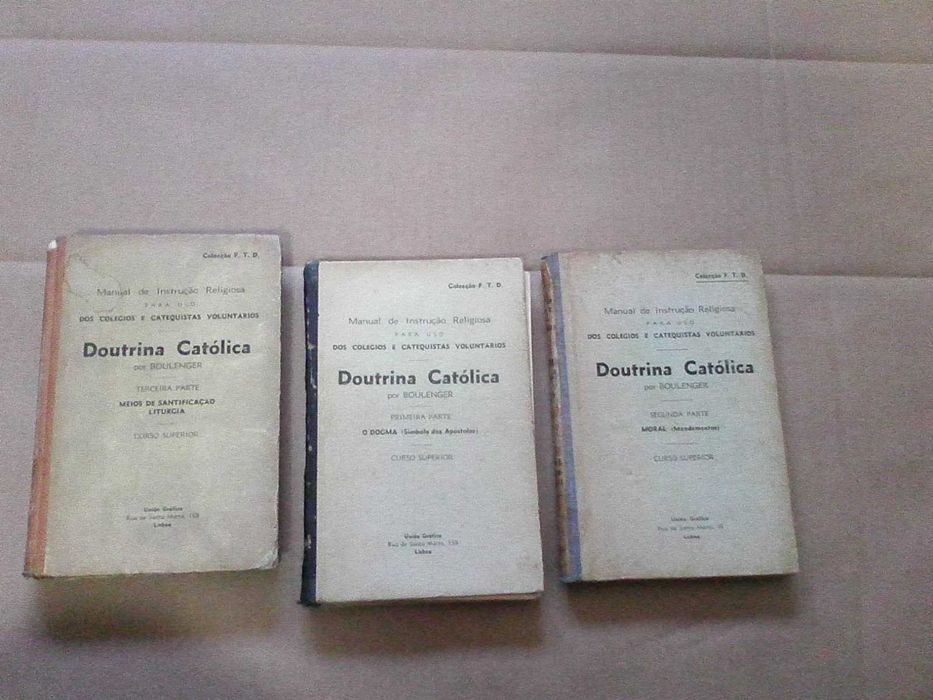 Doutrina Católica - Três partes / volumes