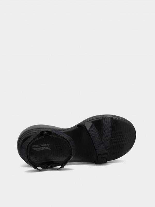 Жіночі сандалі skechers / оригінальні жіночі сандалі чорного кольору