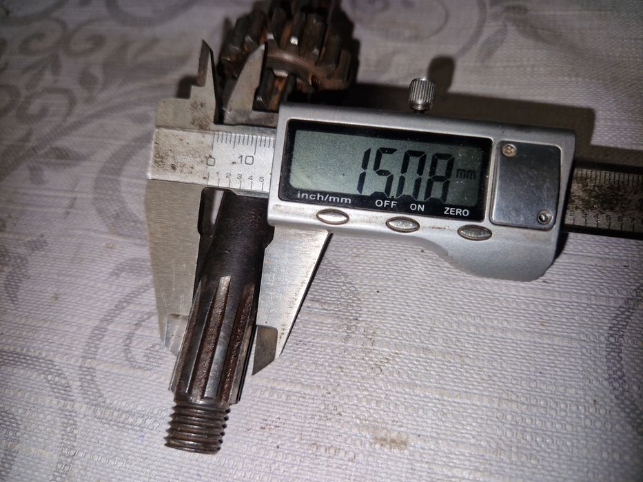 Oryginal zmd wałek skrzyni biegów silnika wsk 175 wfm shl prl