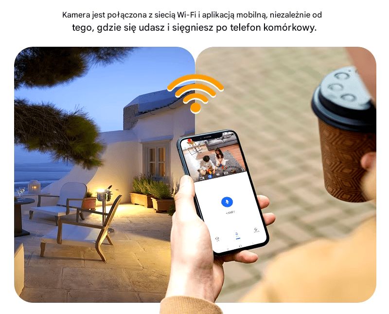 Ukryta MINI KAMERA WIFI podgląd na żywo detekcja DO 10 DNI PRACY