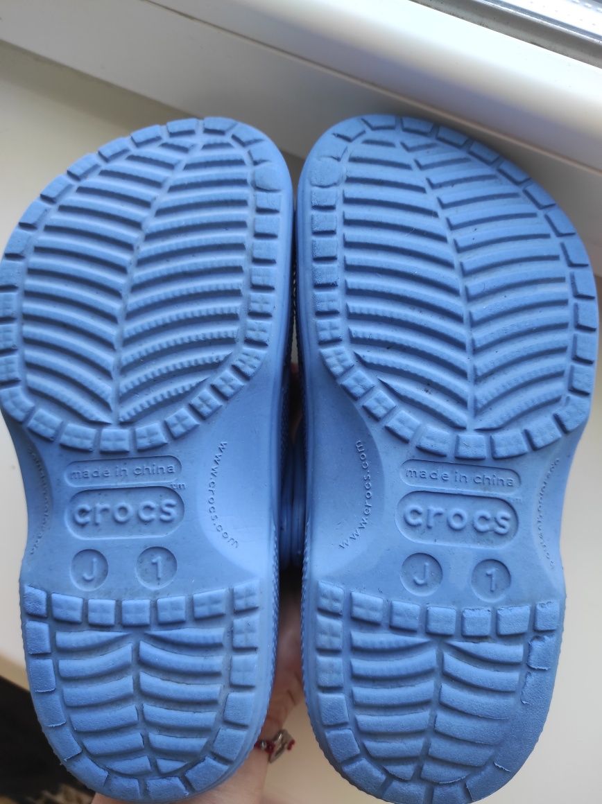 Crocs кроксы  размер J1  19 см в идеале