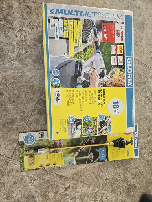 MultiJet 18V - akumulatorowy system natryskowy Gwarancja  Nowy