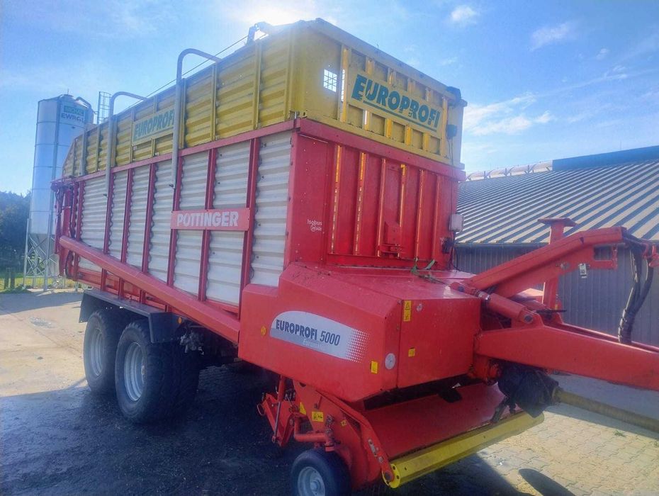 Przyczepa samozbierająca Pottinger Europrofi 5000