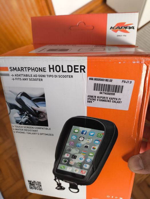 Suporte telemóvel mota kappa givi