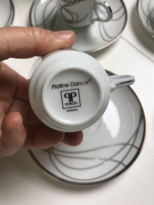 Serviço de café e serviço de Chá PORCEL Platine Dance