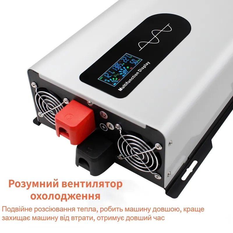 Інвертор 24V-220V 12-220V чистый синус