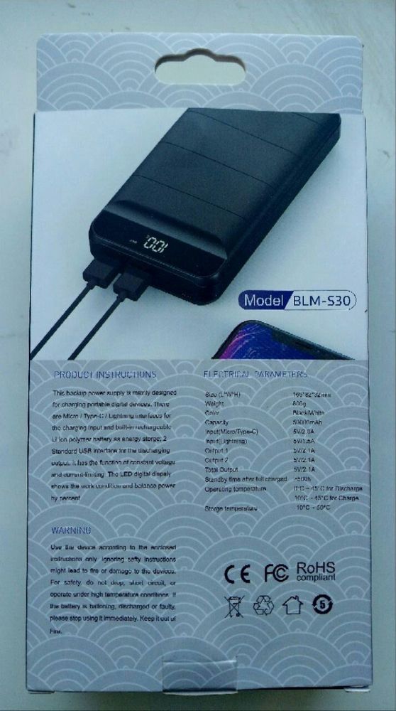 PowerBank Bolomi 50.000 mAh