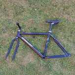 Grisley Frameset Rama aluminiowa 17" koła 26 Widelec Cro-Mo,