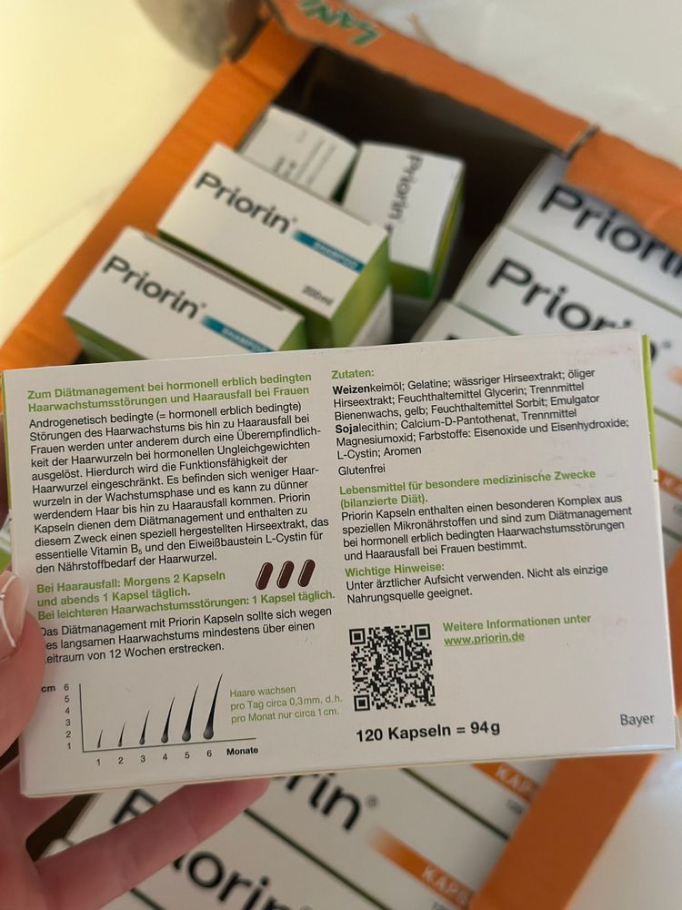 Vitamin Priorin dla włosów