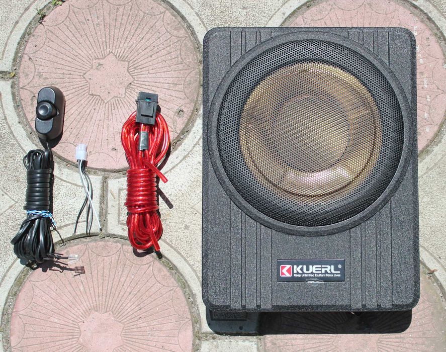 Автомобильный сабвуфер Kuerl Amplified Subwoofer 8"10"inch.4ohm 600w