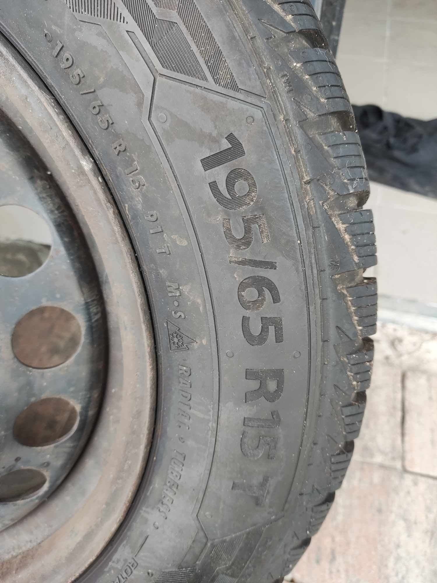 Opony koła felgi 195/65r 15 6Jx15