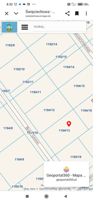 Działki budowlane w atrakcyjnej okolicy.