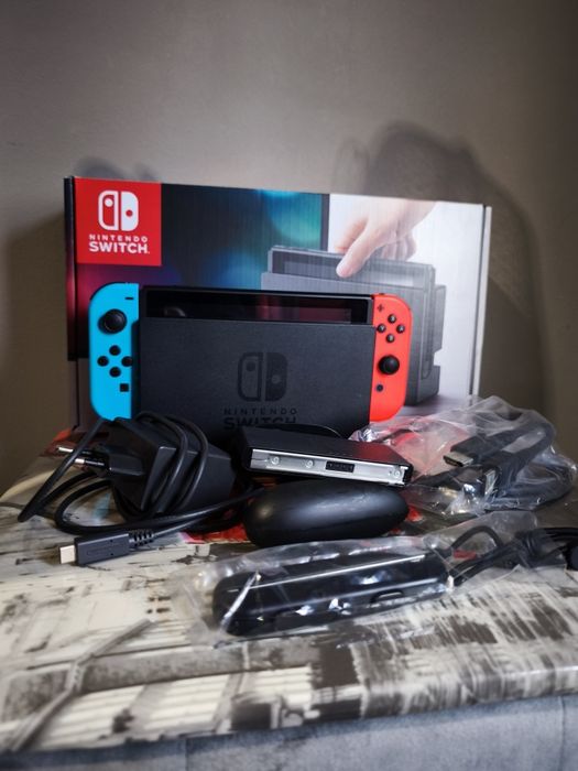 Nintendo Switch 1 Completa com Caixa