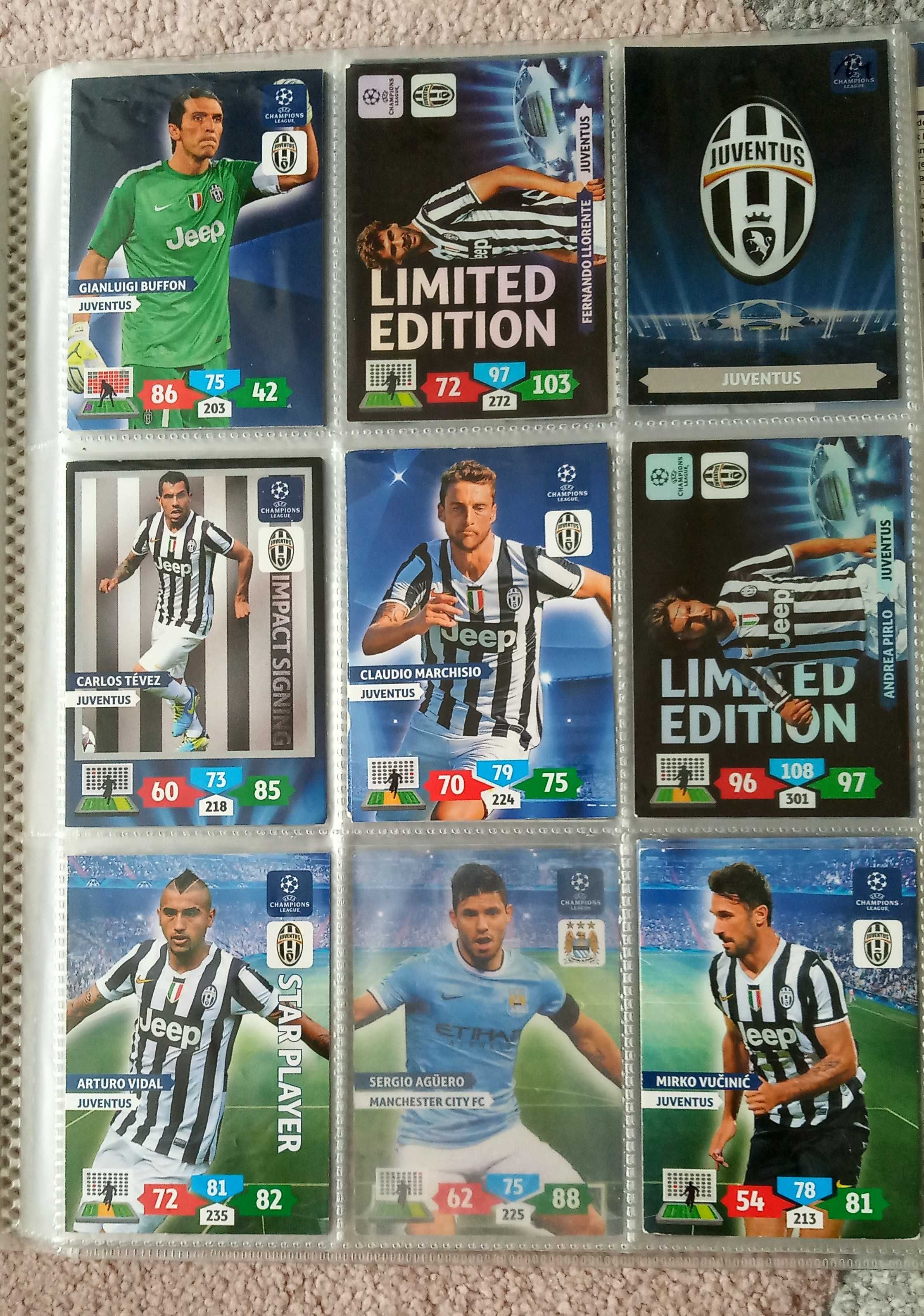 Album UEFA Champions League Adrenalyn XL panini z kartami 2013/2014