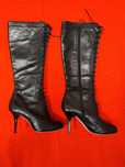 Buty damskie kozaki ze skóry rozmiar 35 (22,5 cm) jak nowe