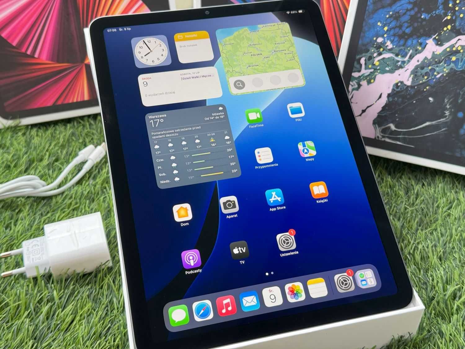 iPad Air 5 GEN M1 64GB Wifi Space Grey Szary Bat100% Gwarancja Pencil