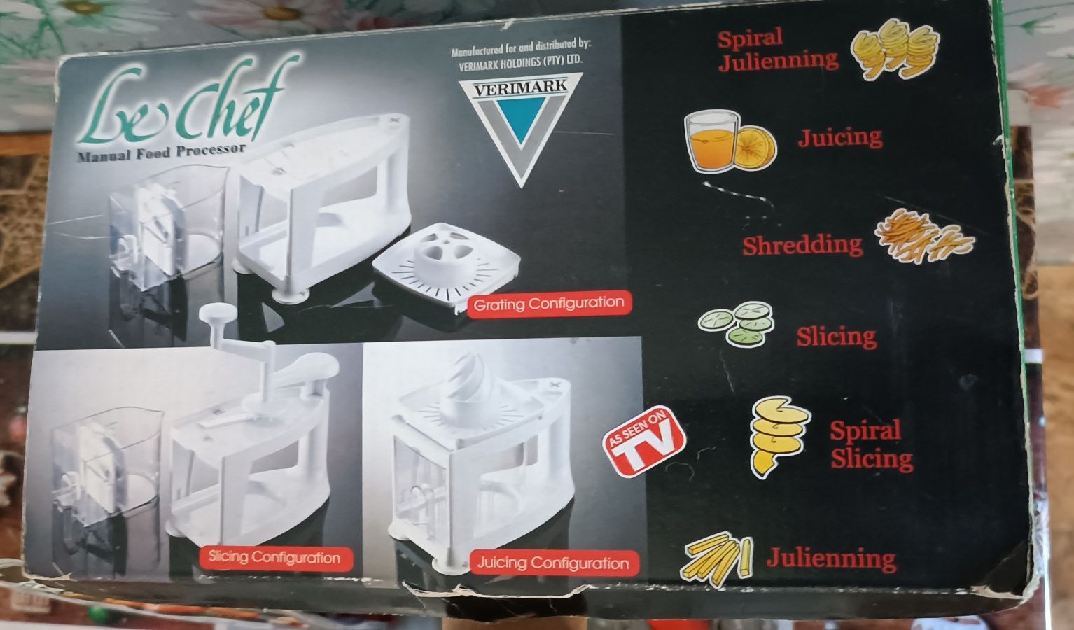 Ручной кухонный комбайн Le Chef Manual Food Processor.