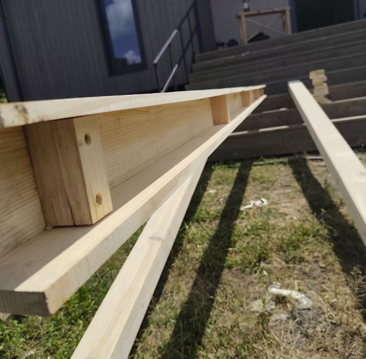 Пустотілі балки , фальш балки