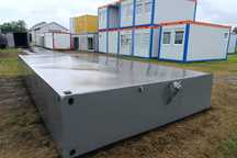 Szambo pod kontener pawilon 6m x 3m mobilne transport hds