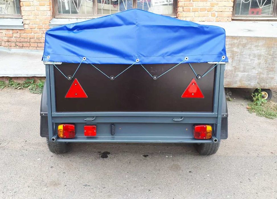 Причіп автомобільний бакеліт розмір 1700 на 1200 на 400мм Прайм