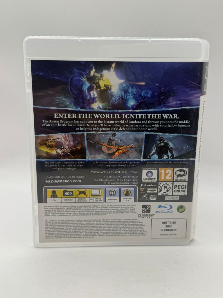 Avatar The Game 3xA Ps3 nr 6021