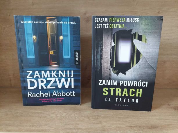 Książki Zamknij drzwi, Zanim powróci strach