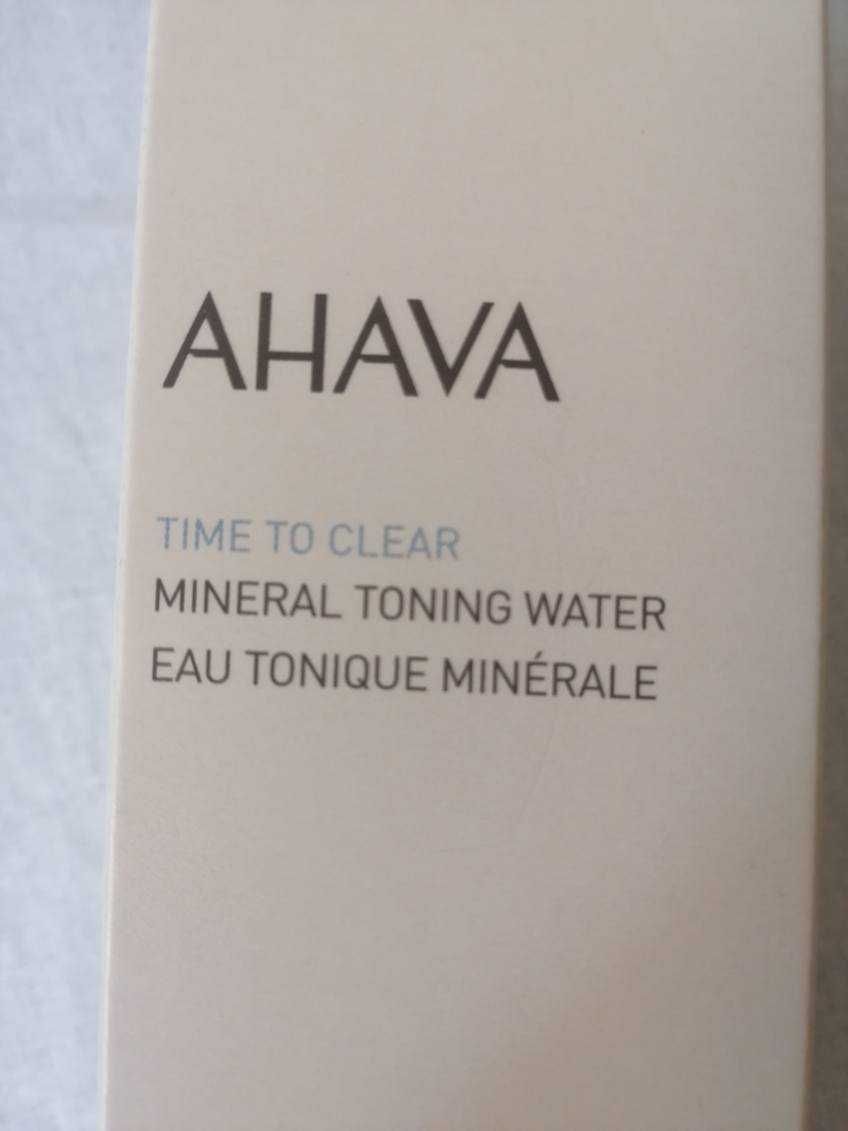AHAVA Mineral Toning Water mineralny tonik do twarzy 250 ml