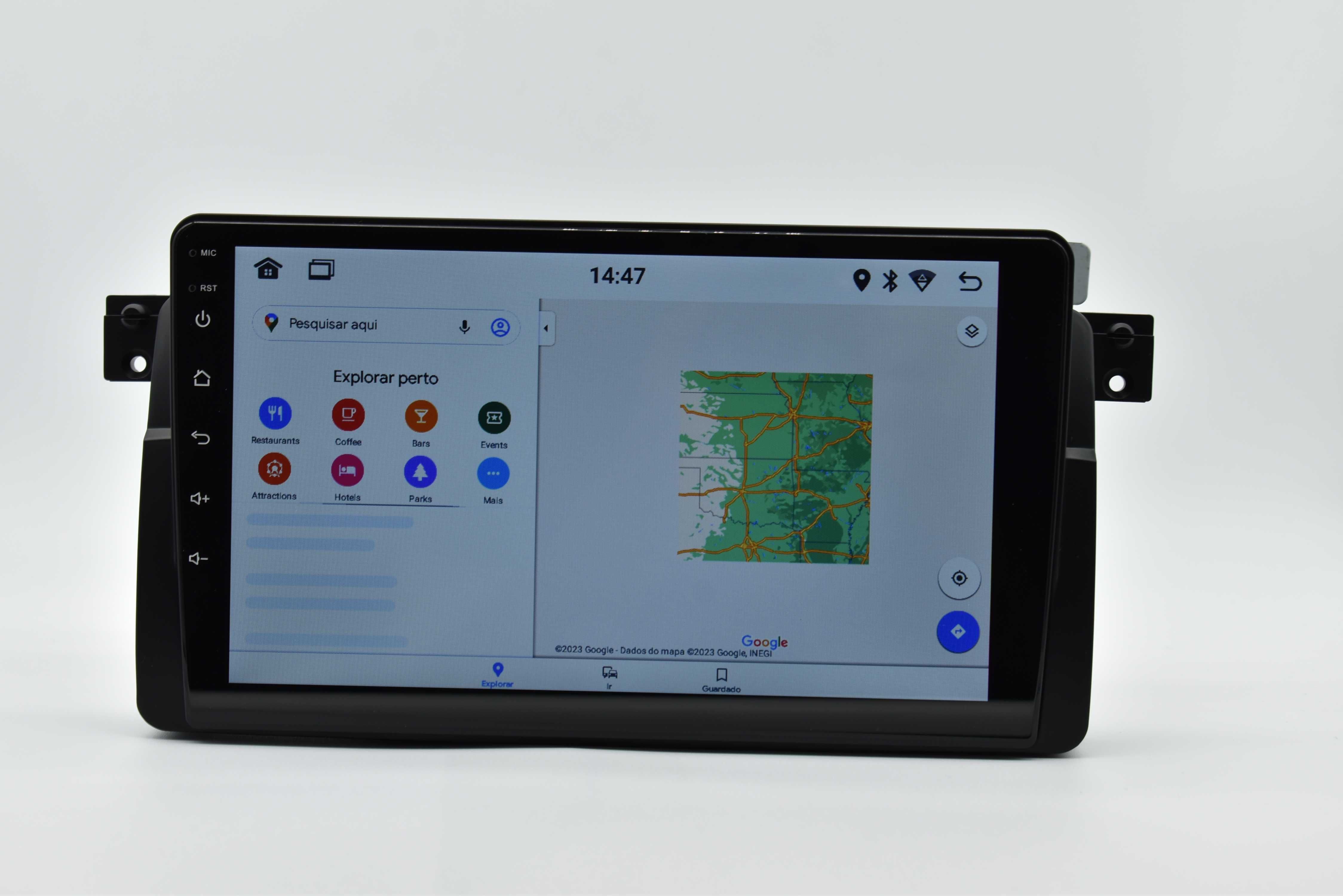 Rádio 2 din android BMW E46  Wifi GPS BLUETOOTH Carplay + câmara
