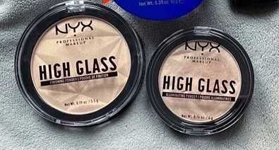 Puder i rozświetlacz NYX High Glass