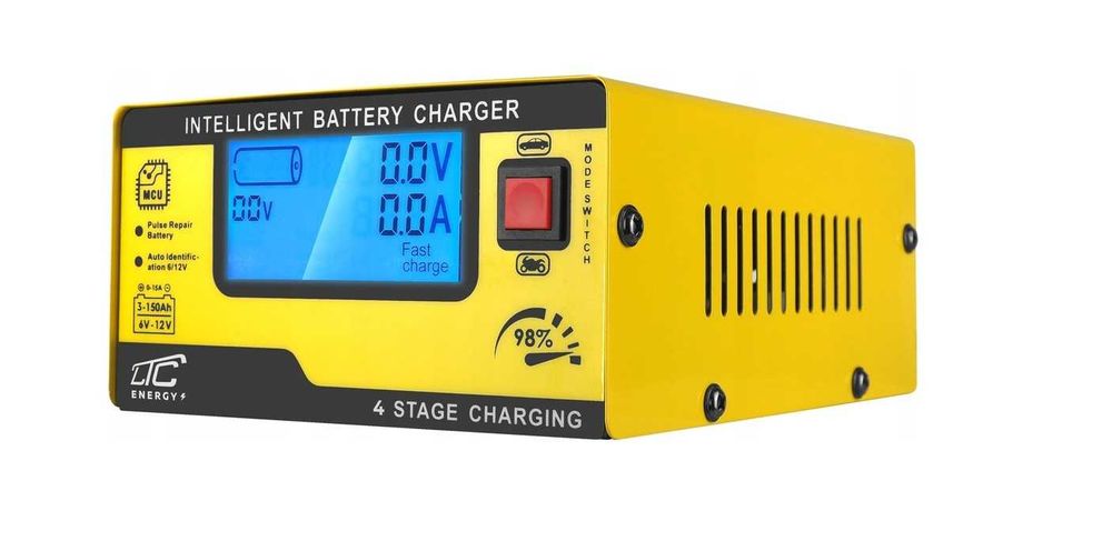 Зарядний пристрій для акумуляторів 10А 6V/12V, зарядное устройство