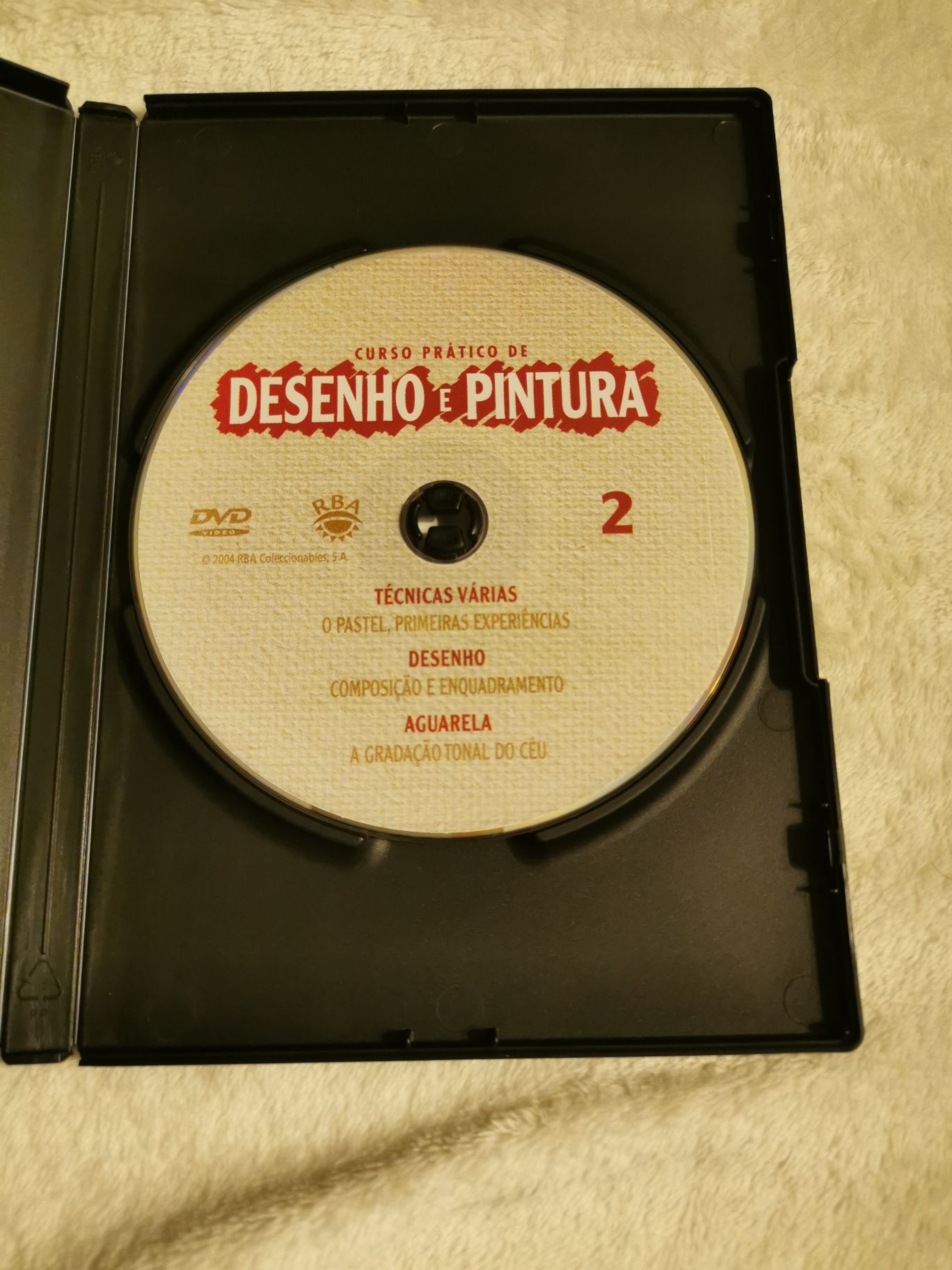 DVD Curso Prático de Desenho e Pintura