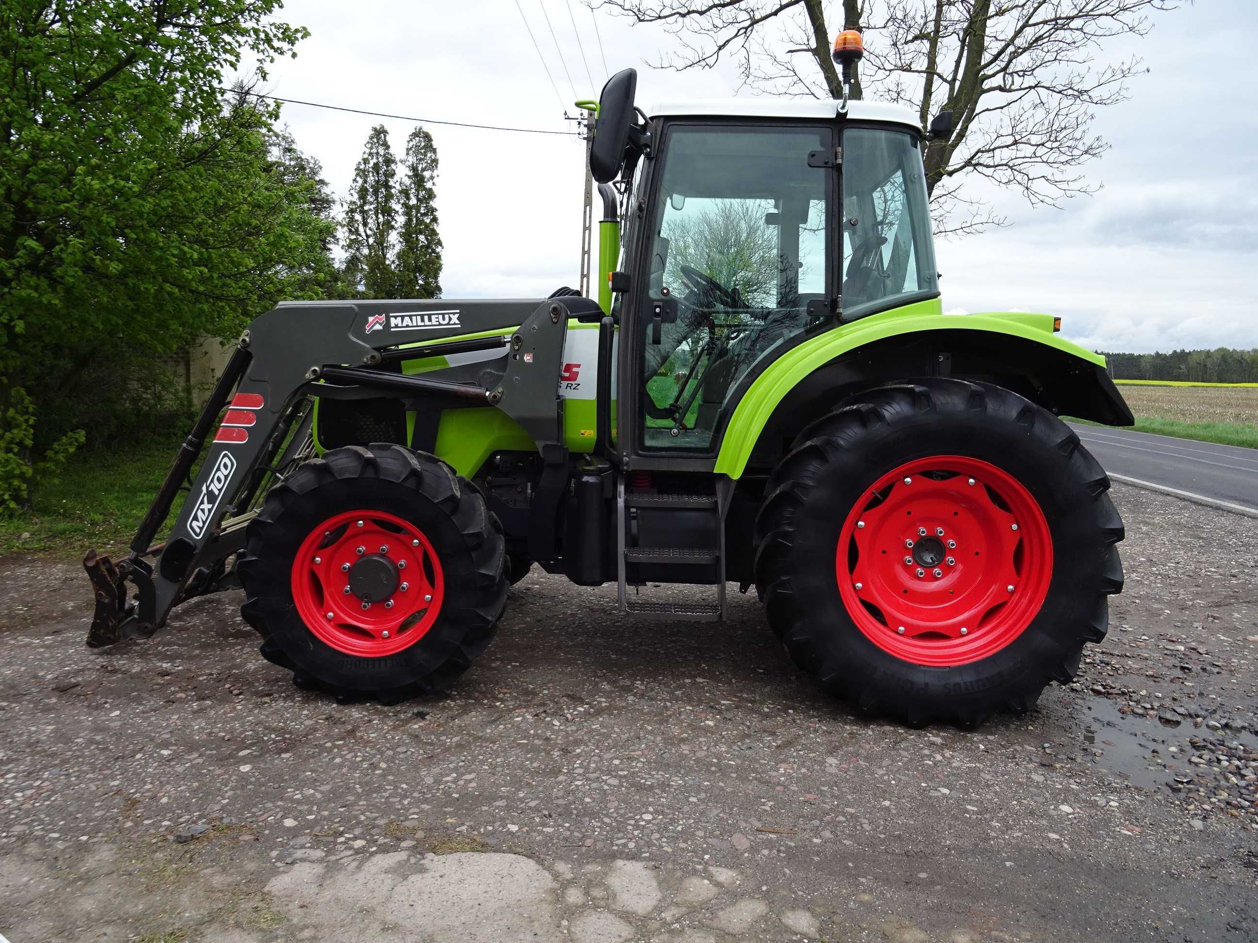 Claas Ares 546 RZ z ładowaczem nie Renault