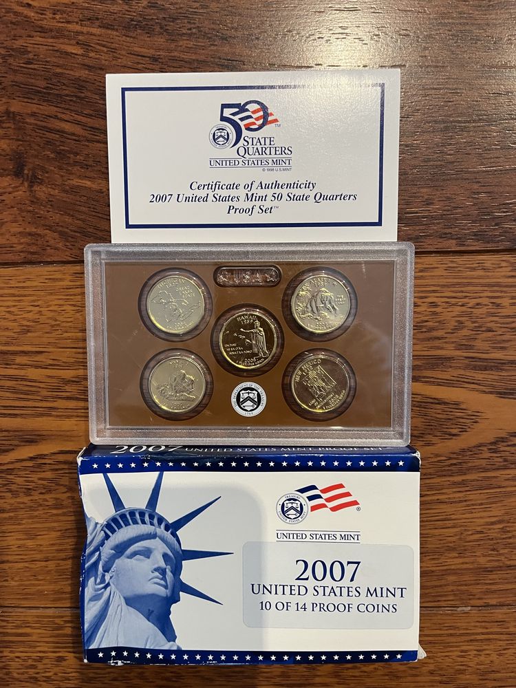 Zestaw monet USA Proof Set