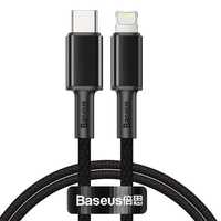 Baseus kabel USB Typ C - Lightning szybkie ładowanie PD 20W 1m czarny