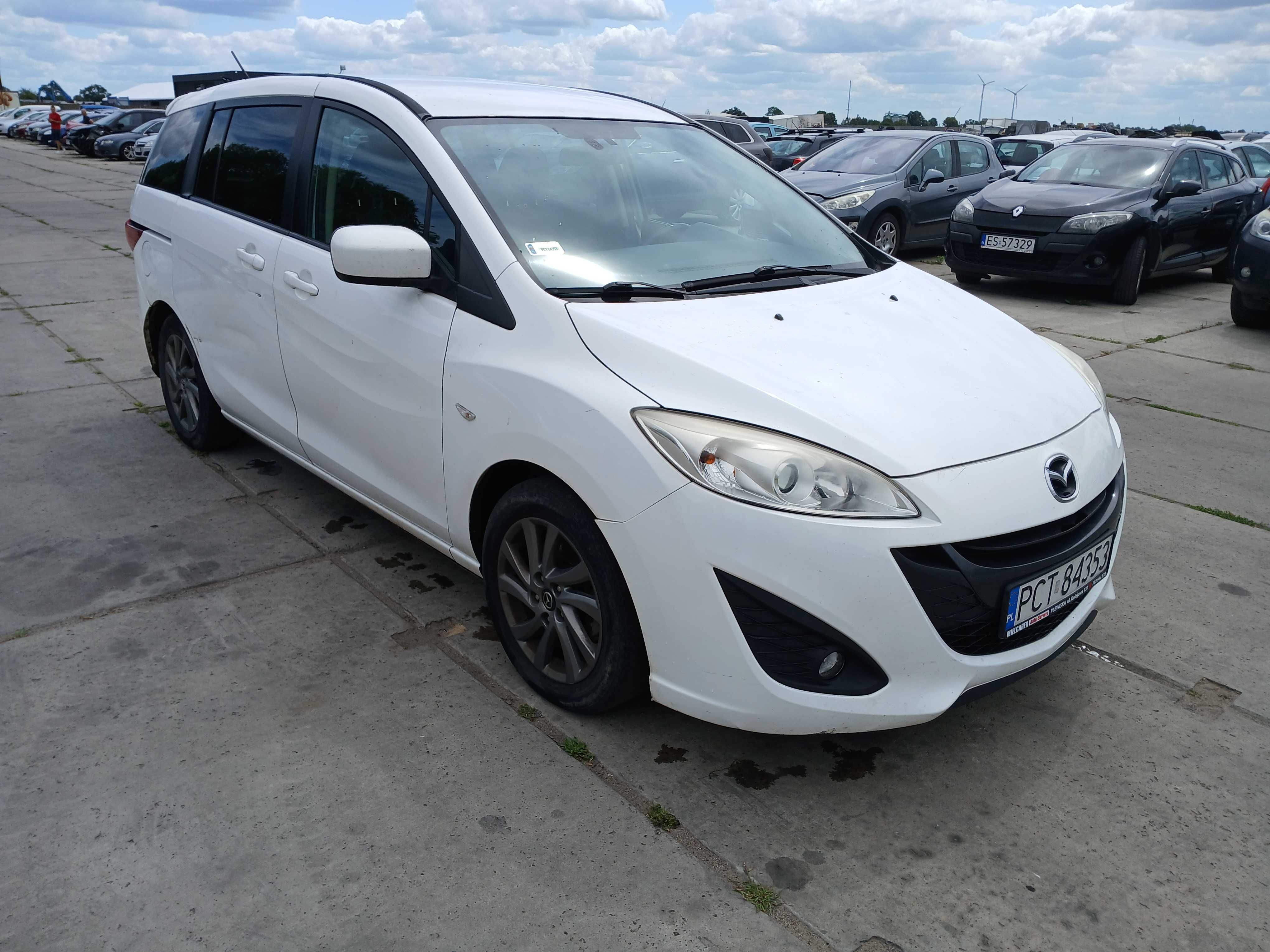 Mazda 5 minivan 7 osobowy 1.6 diesel 2012r