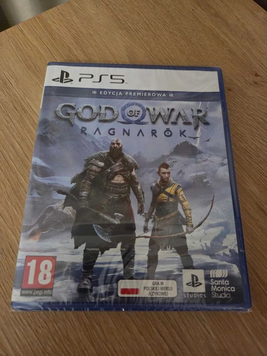 God of War Ragnarok PS 5 Nowa - folia