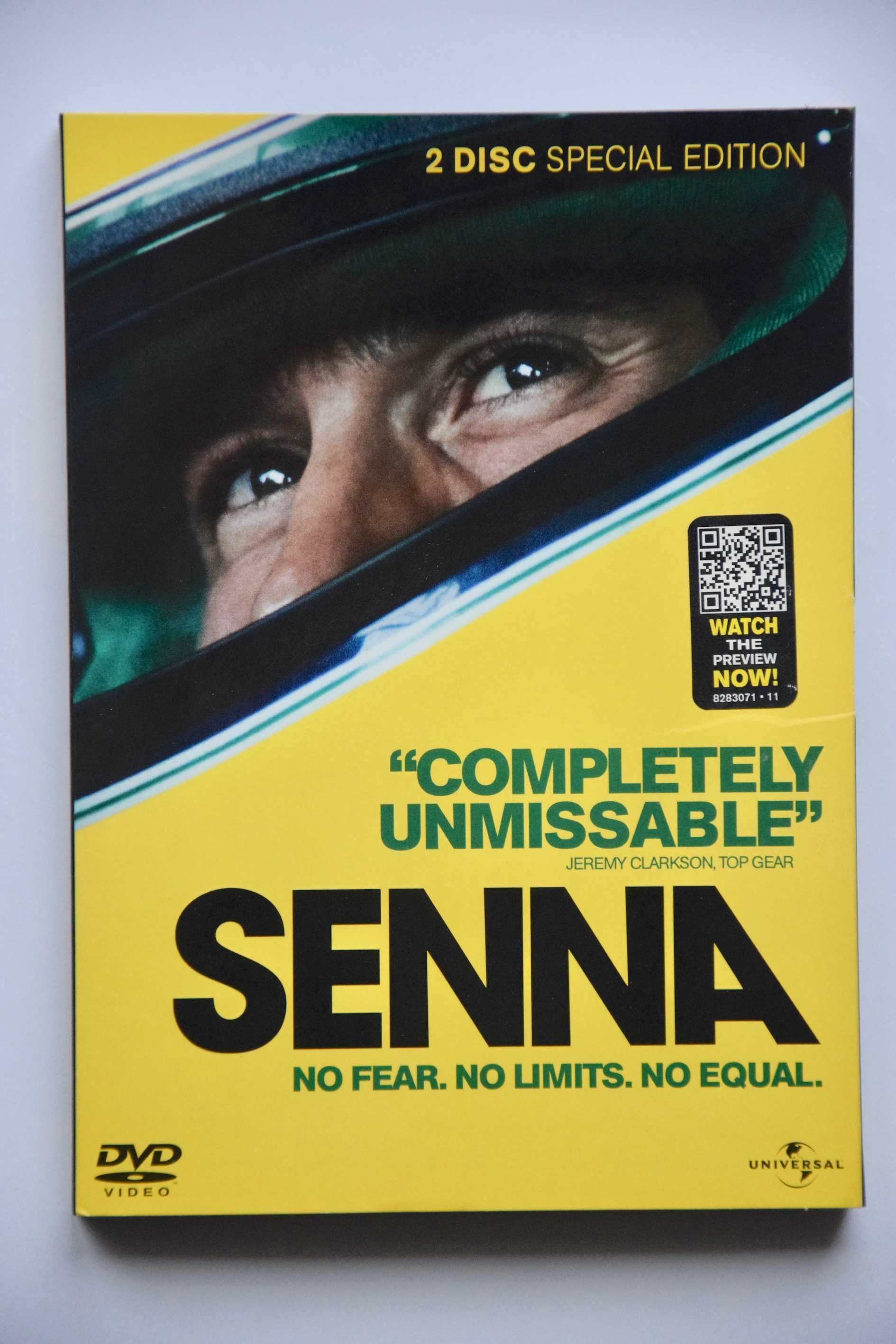 DVD "Senna - No Fear, No Limits. No Equal."