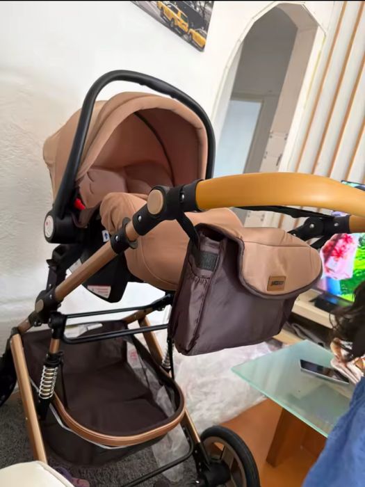 Carrinho de bebé 3 em 1 NOVO