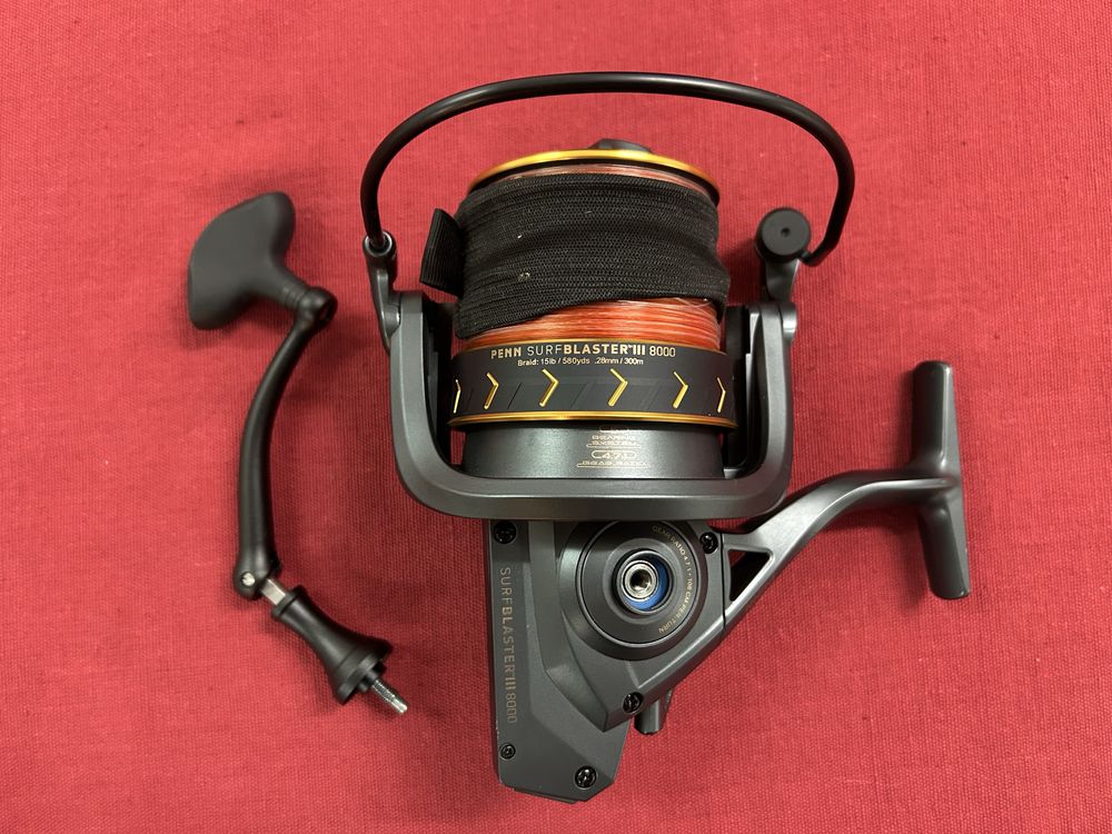 Carreto PENN Surfblaster III 8000 como NOVO