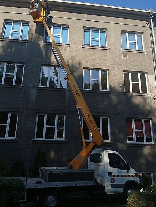 Zwyżka podnośnik koszowy, rembak wynajem.