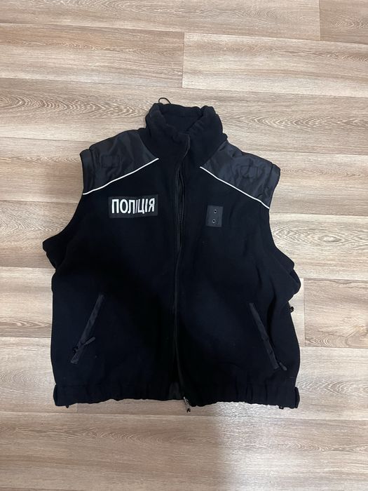 Куртка поліція зимова ідеальний стан з фліскою