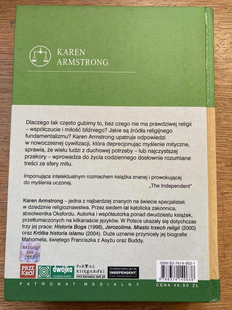 „W imię Boga” Karen Armstrong