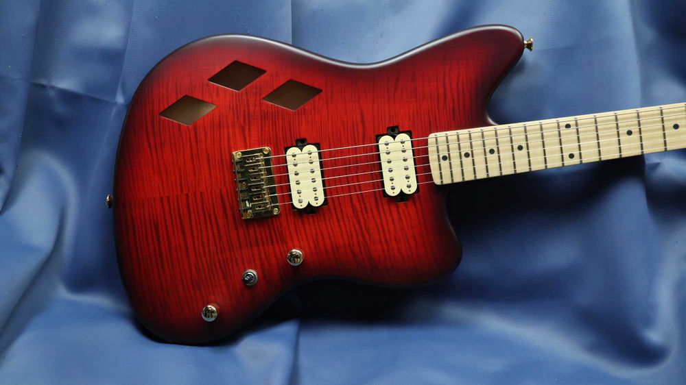 Polska gitara elektryczna Mensinger Mopped Semi Hollow