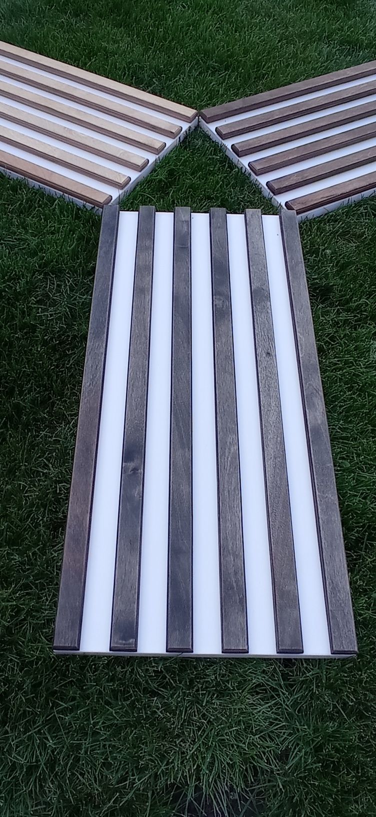 Lamele ścienne slim lamel ozdobny drewniany panel lamelowy