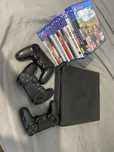 PS 4 Slim + Gry Playstation
