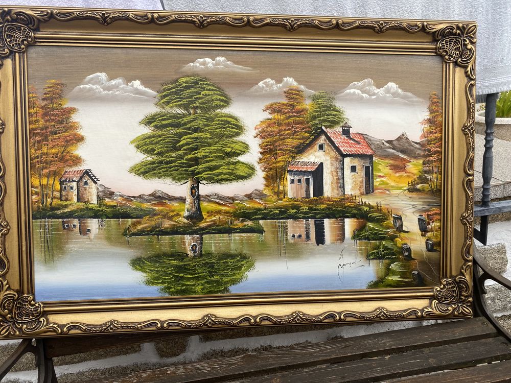 Quadro com pintura lindíssima