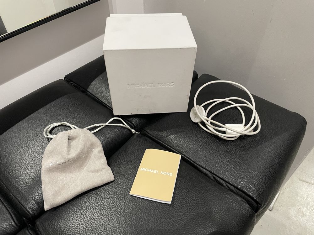 Sofie Michael Kors srebrny z cyrkoniami zegarek